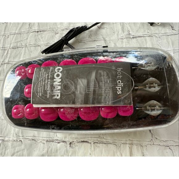 Conair Hot Clips Curling Rollers Multi Size 20 PC Curl Wave Volume Easy Use Set - Picture 7 of 14